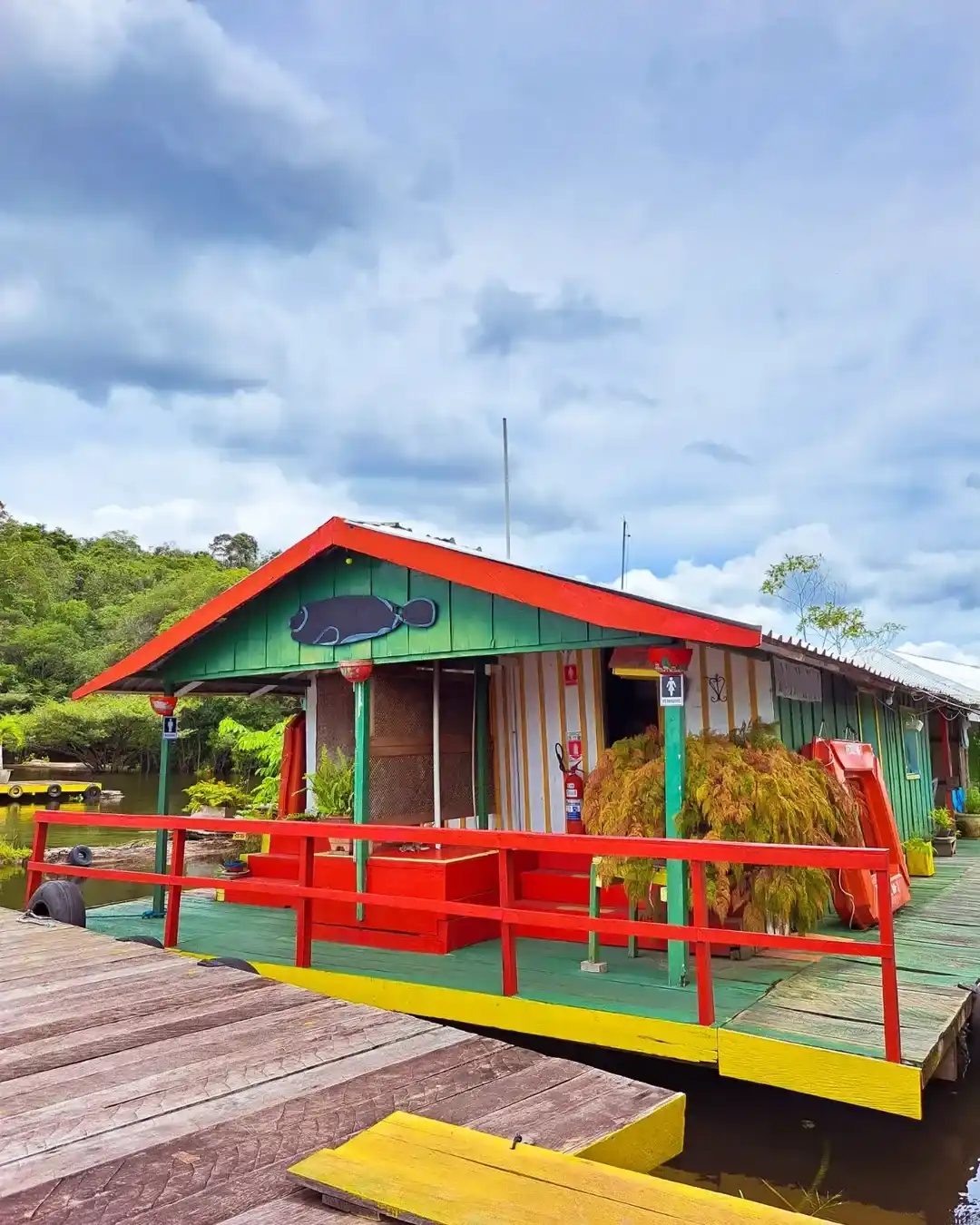 Estrutura do Flutuante Peixe-Boi