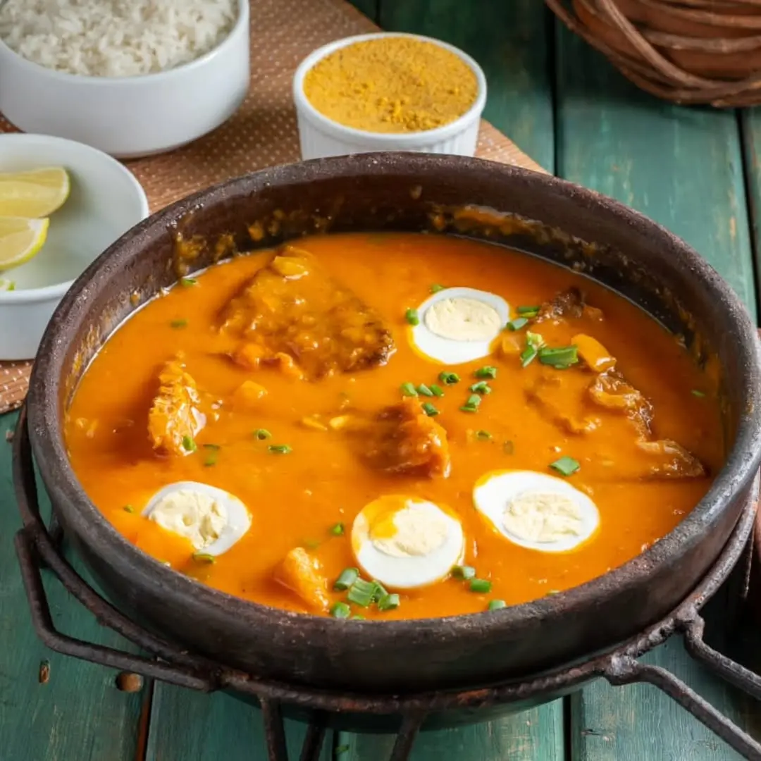 Banda de tambaqui assada no Juvenal