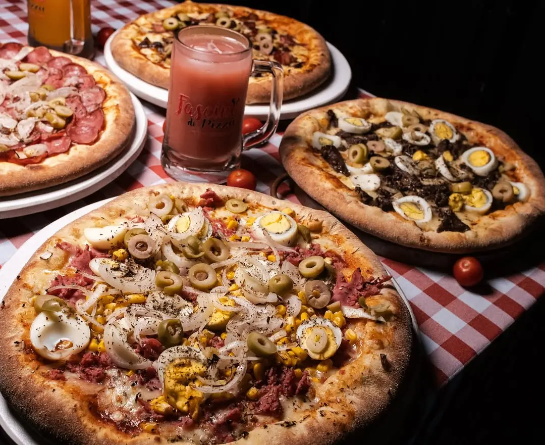 Pizza artesanal da Fascino